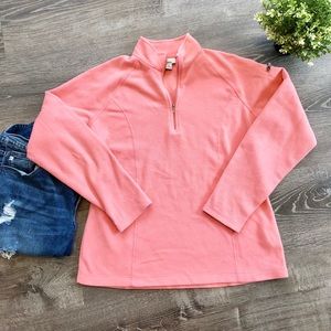 LL BEAN Half Zip Fleece
